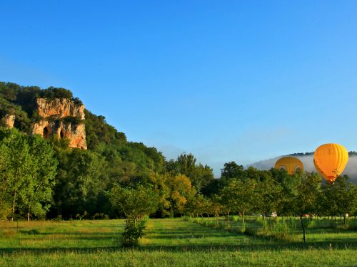 vol en Montgolfière sur la Vallée de la Dordogne