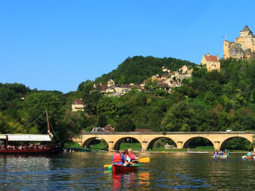 canoë sur la Dordogne, en famille, entre amis