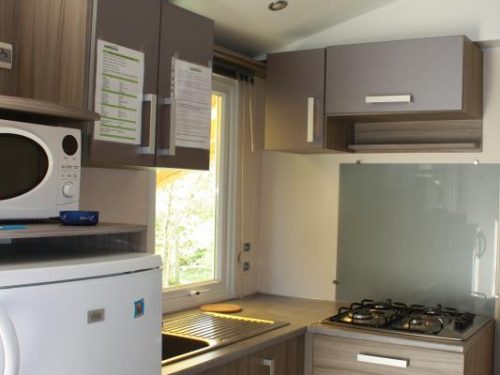 mobil-home 3 chambres en Dordogne au camping Au P'tit Bonheur