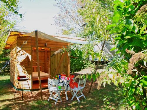 location pour 2 personnes au camping Au P'tit Bonheur en Dordogne