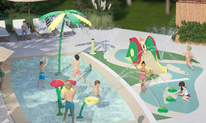 Camping Dordogne avec espace aqualudique pour les enfants